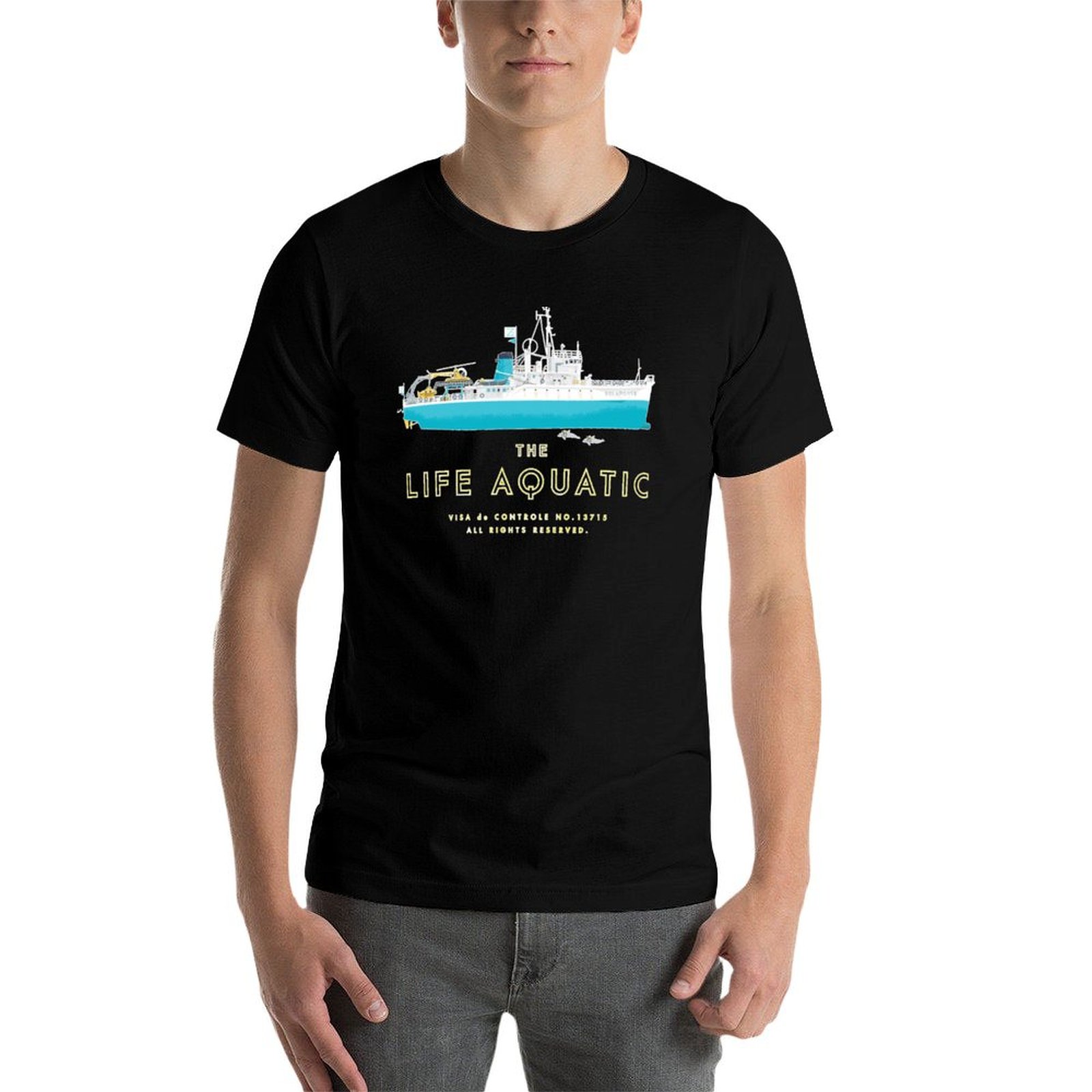 T-shirt The Life Aquatic With  - Aquatic Sports Wear avis et prix