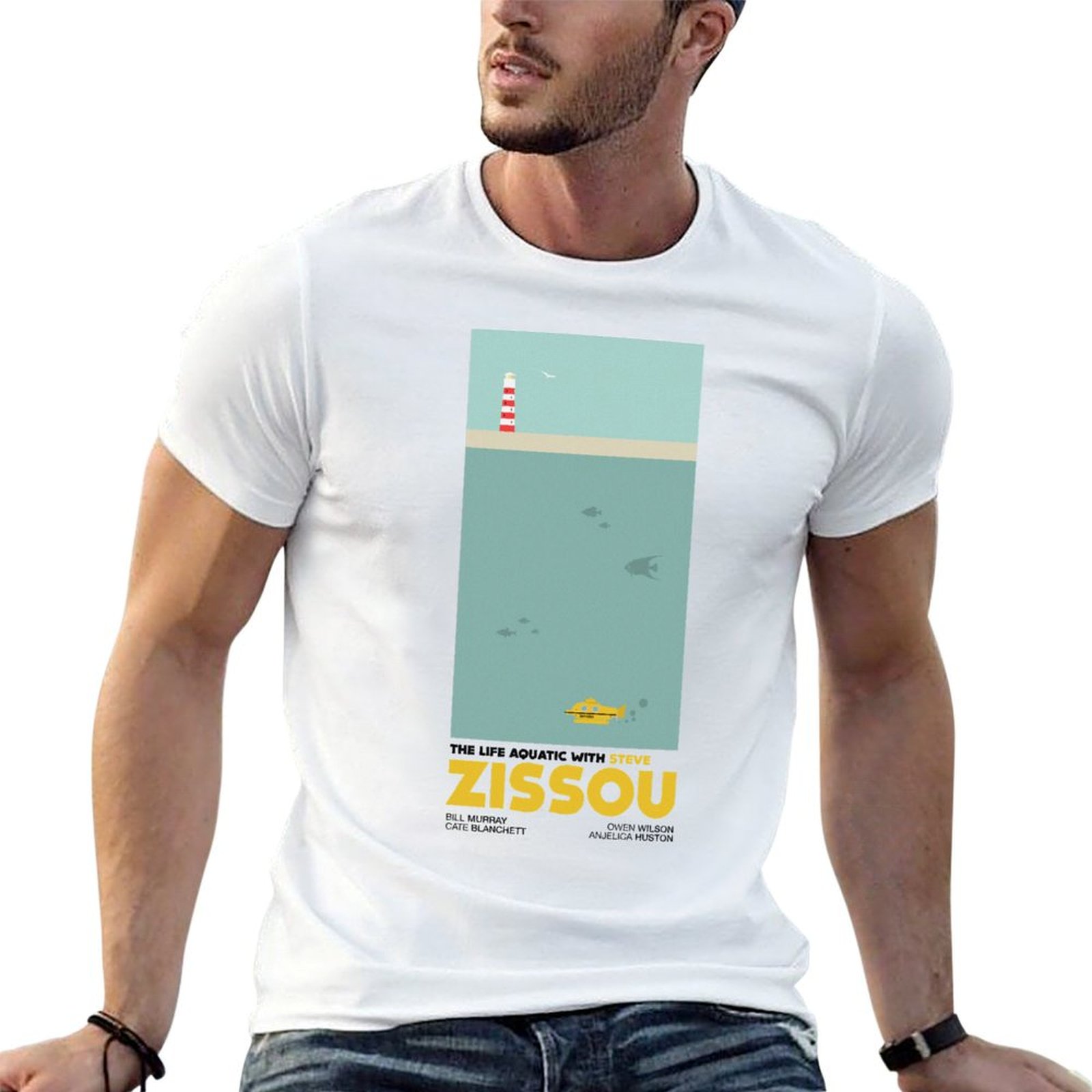 T-shirt The Life Aquatic (With - Aquatic Sports Wear avis et prix